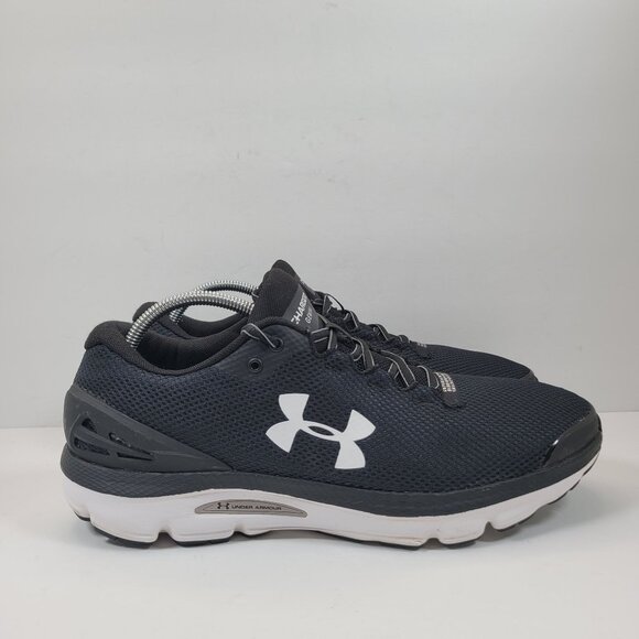 Under Armour Charged Gemini Men's Black Running Shoes 3023276-001 US Size 13 - Picture 1 of 8